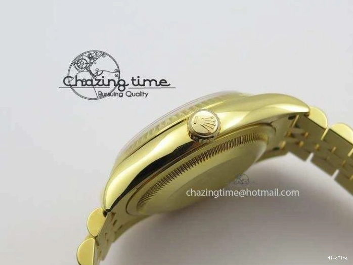 MiroTime 0106 DateJust 36mm Wrapped YG BP-Maker Best Edition White MOP Dial On Wrapped YG Bracelet ETA Bright 3835